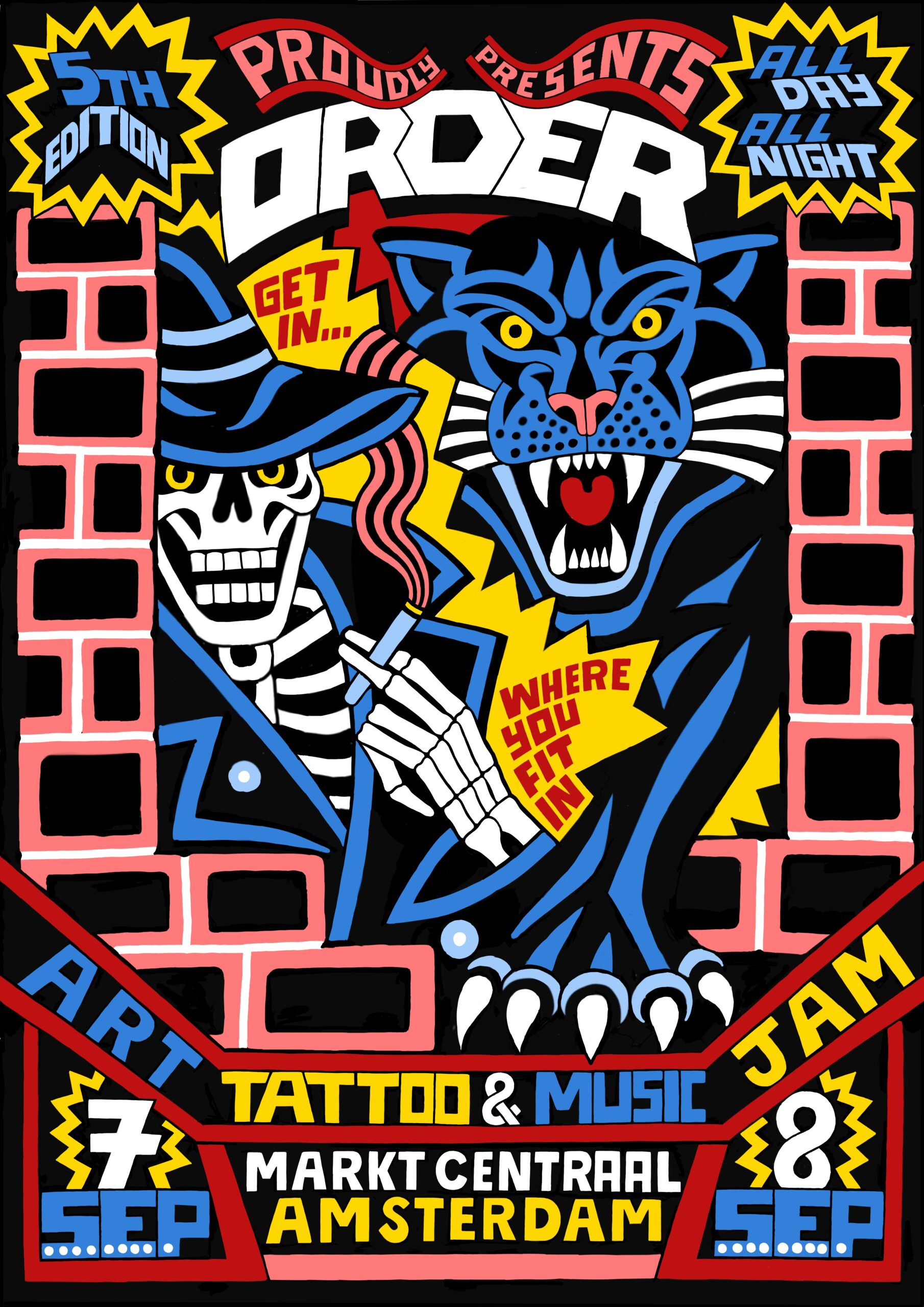 Order Tattoo, Music & Art jam