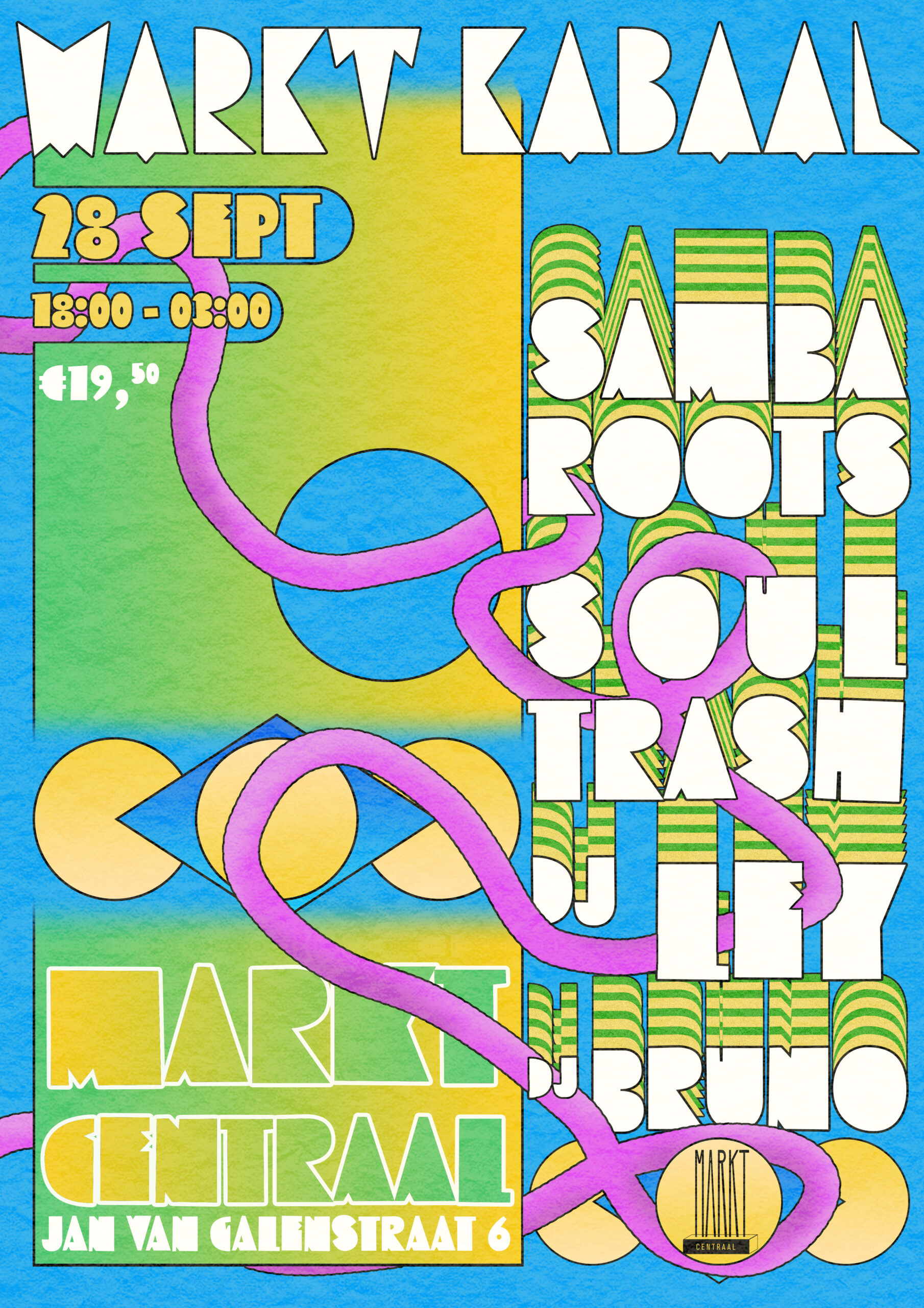 Markt Kabaal - Samba Roots Amsterdam